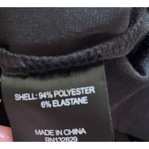 House Of Harlow 1960 X Revolve Catina Pant SP Noir And Gold Velvet Whimsical NWT - Picture 6 of 13